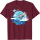 Avatar: The Way of Water Creatures of Sea and Sky , black T-Shirt - T-Shirt | Maroon
