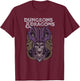 Dungeons & Dragons Acererak Lich , Black, S T-Shirt - T-Shirt | Maroon
