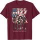 KISS - Kick Em in The Teeth T-Shirt - T-Shirt | Maroon