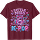 K-Pop 6. Geburtstag Mädchen 6 Jahre alt Mädchen T-Shirt - T-Shirt | Maroon