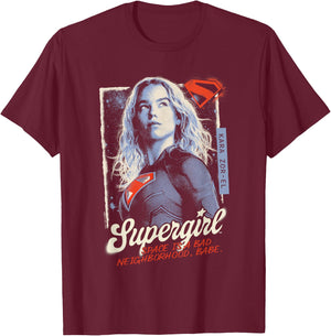 Supergirl 2026 Punk Babe T-Shirt - T-Shirt | Maroon