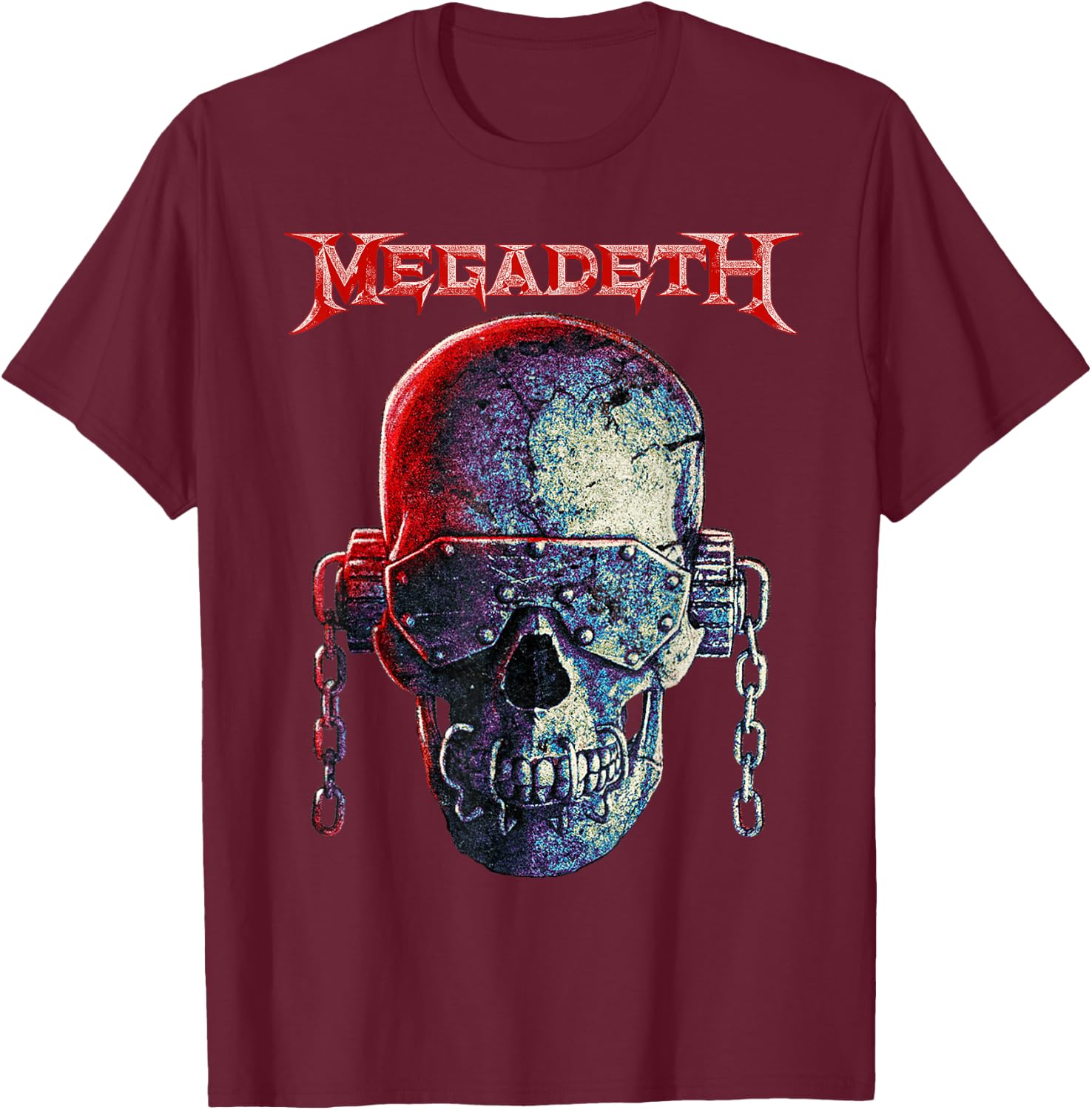 Megadeth - Big Vic , black T-Shirt - T-Shirt | Maroon