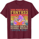 Fantasy Reader Society Reading Book Retro Bookworm Reader T-Shirt - T-Shirt | Maroon
