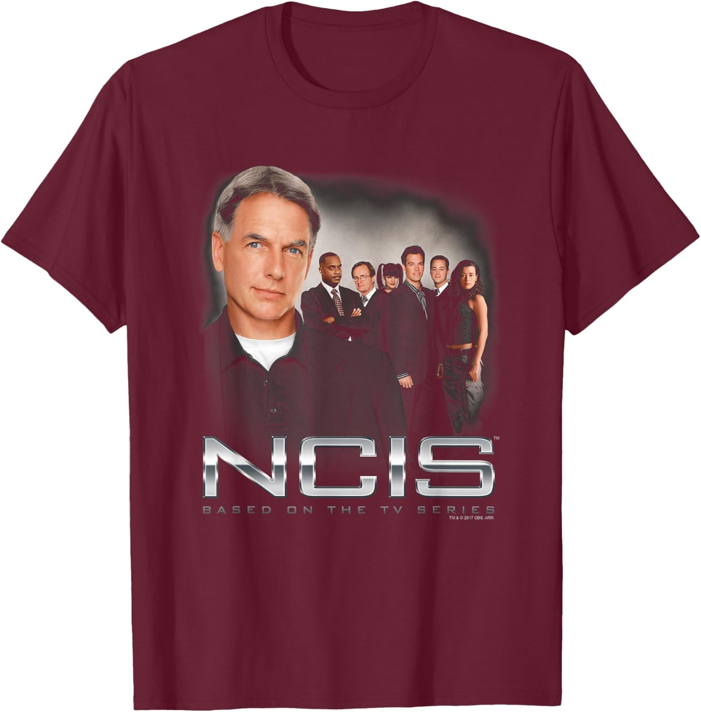 NCIS Investigators T-Shirt - T-Shirt | Maroon