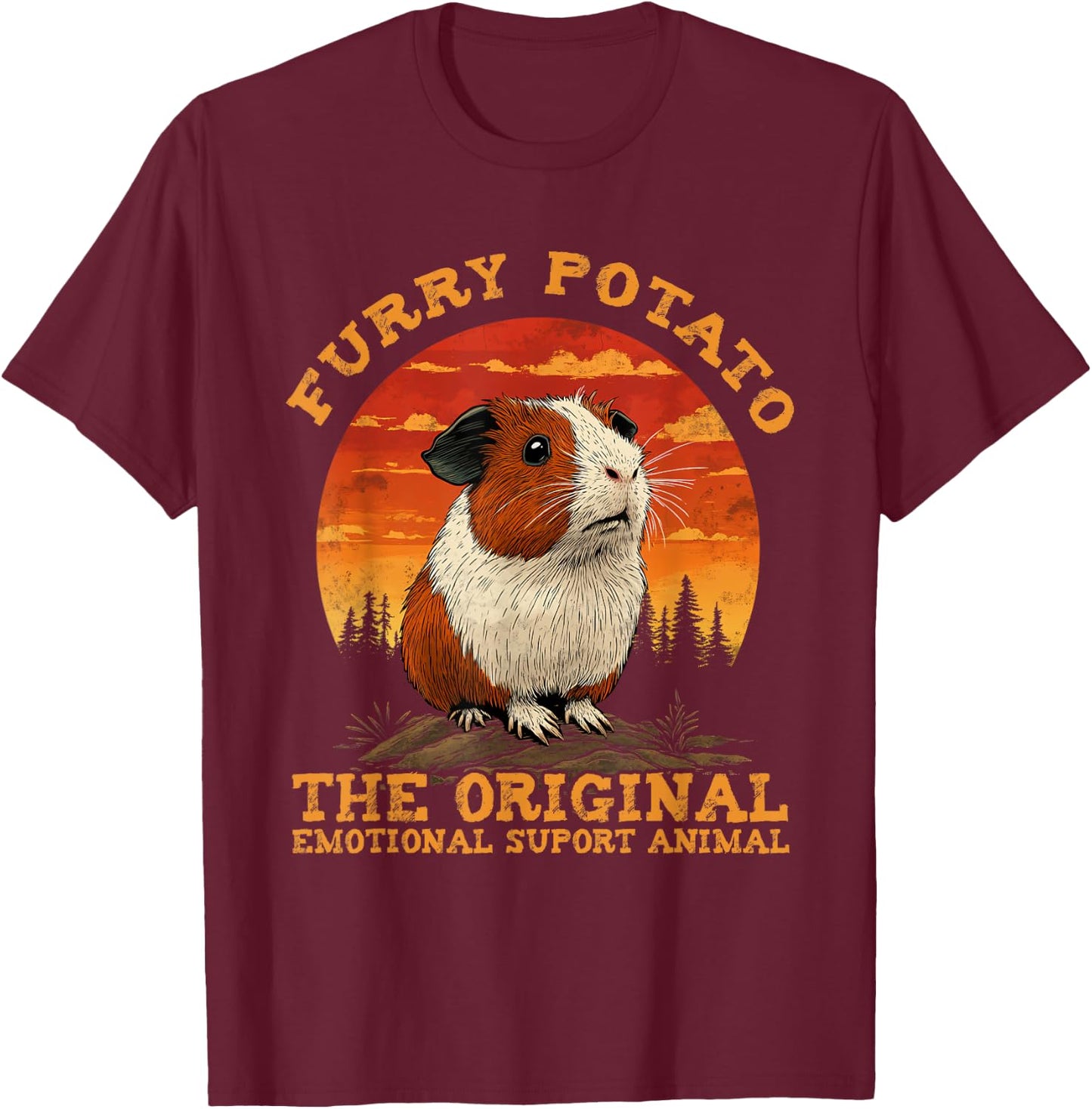 T-Shirt T-Shirt - T-Shirt | Maroon