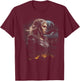 Female Warrior Lagertha Nordic Mythology Odin , black T-Shirt - T-Shirt | Maroon