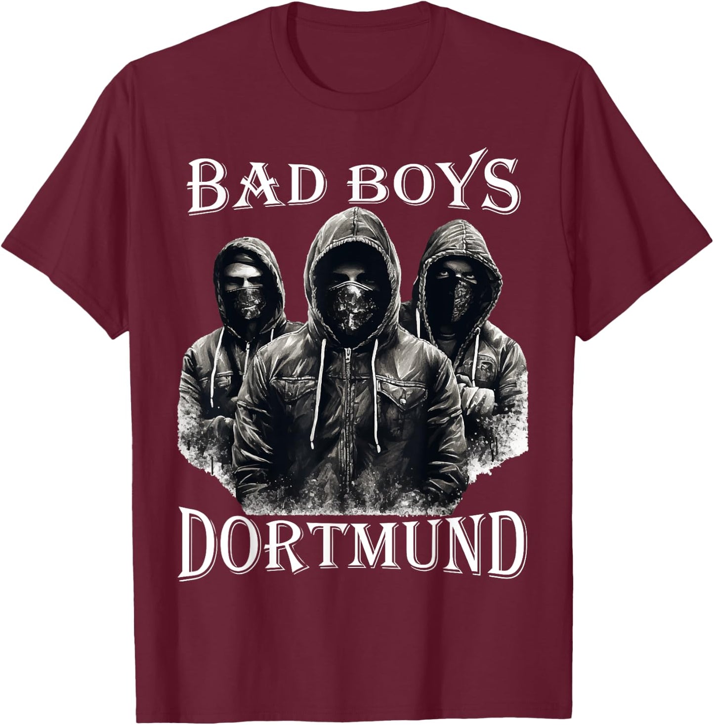 Dortmund Dortmunder Ultras Dortmund Herren T-Shirt - T-Shirt | Maroon
