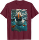 Atlantic Puffin T-Shirt - T-Shirt | Maroon