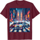 3 E36 in town drift T-Shirt - T-Shirt | Maroon