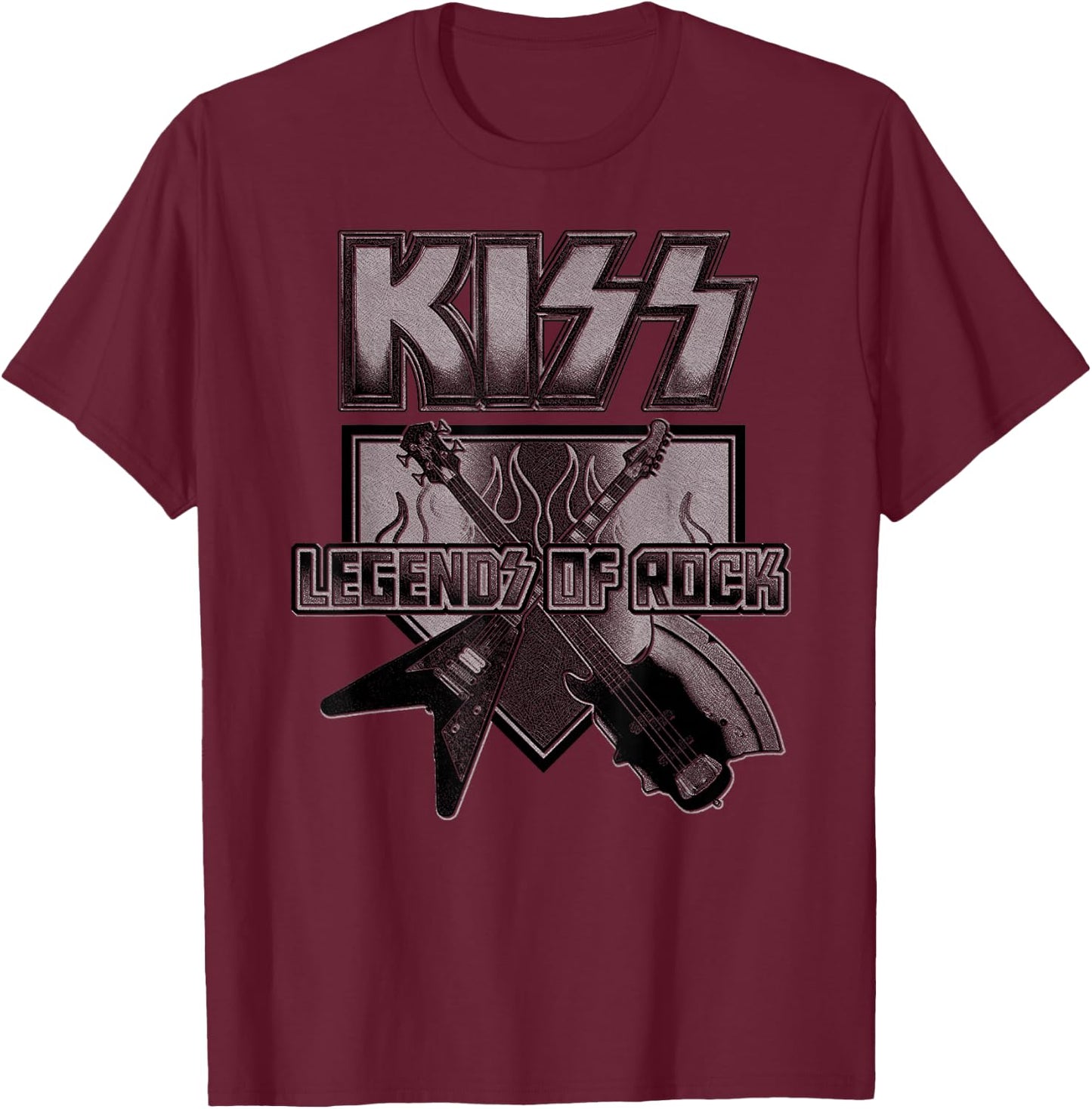 KISS - Legends of Rock T-Shirt - T-Shirt | Maroon