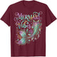 Sea Mermaid Lover - Mermaid Vibes T-Shirt - T-Shirt | Maroon