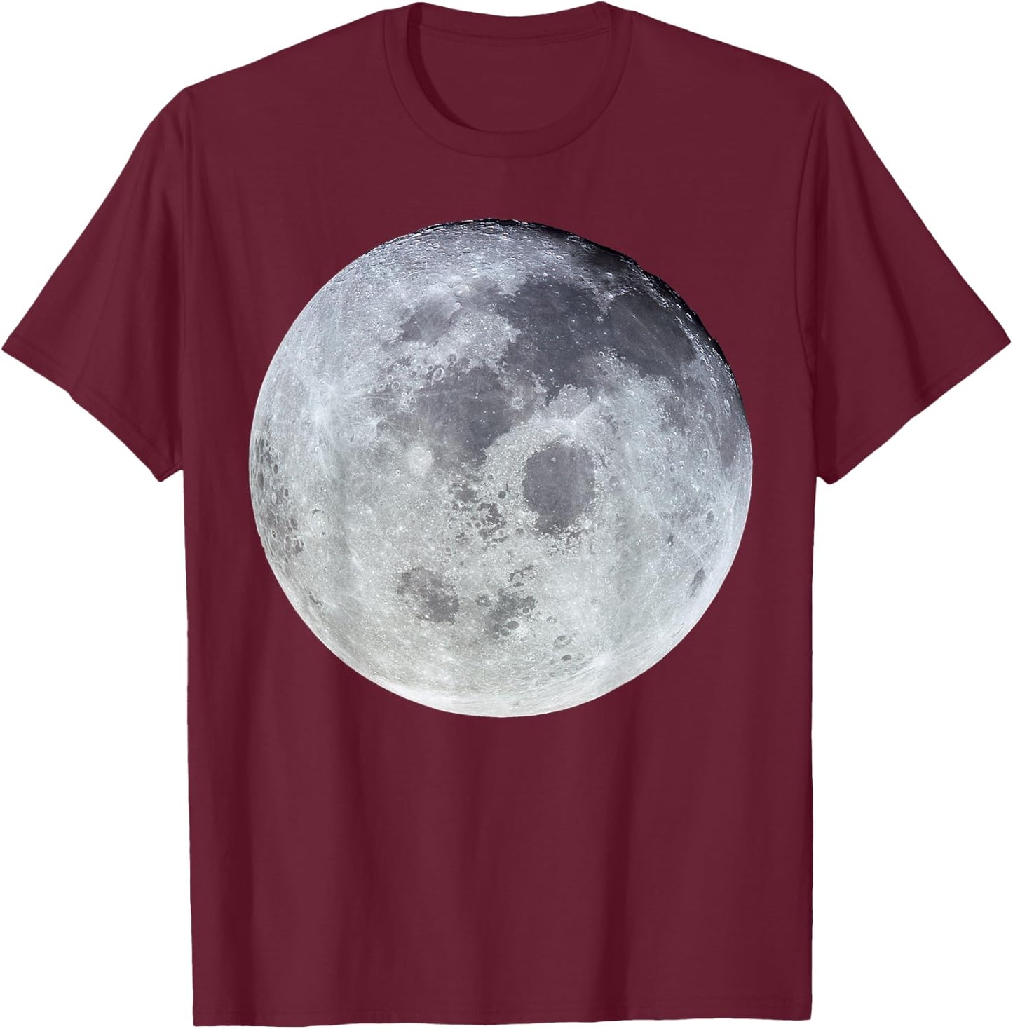 Full Moon Moon Phases Astrology Shirt T-Shirt - T-Shirt | Maroon