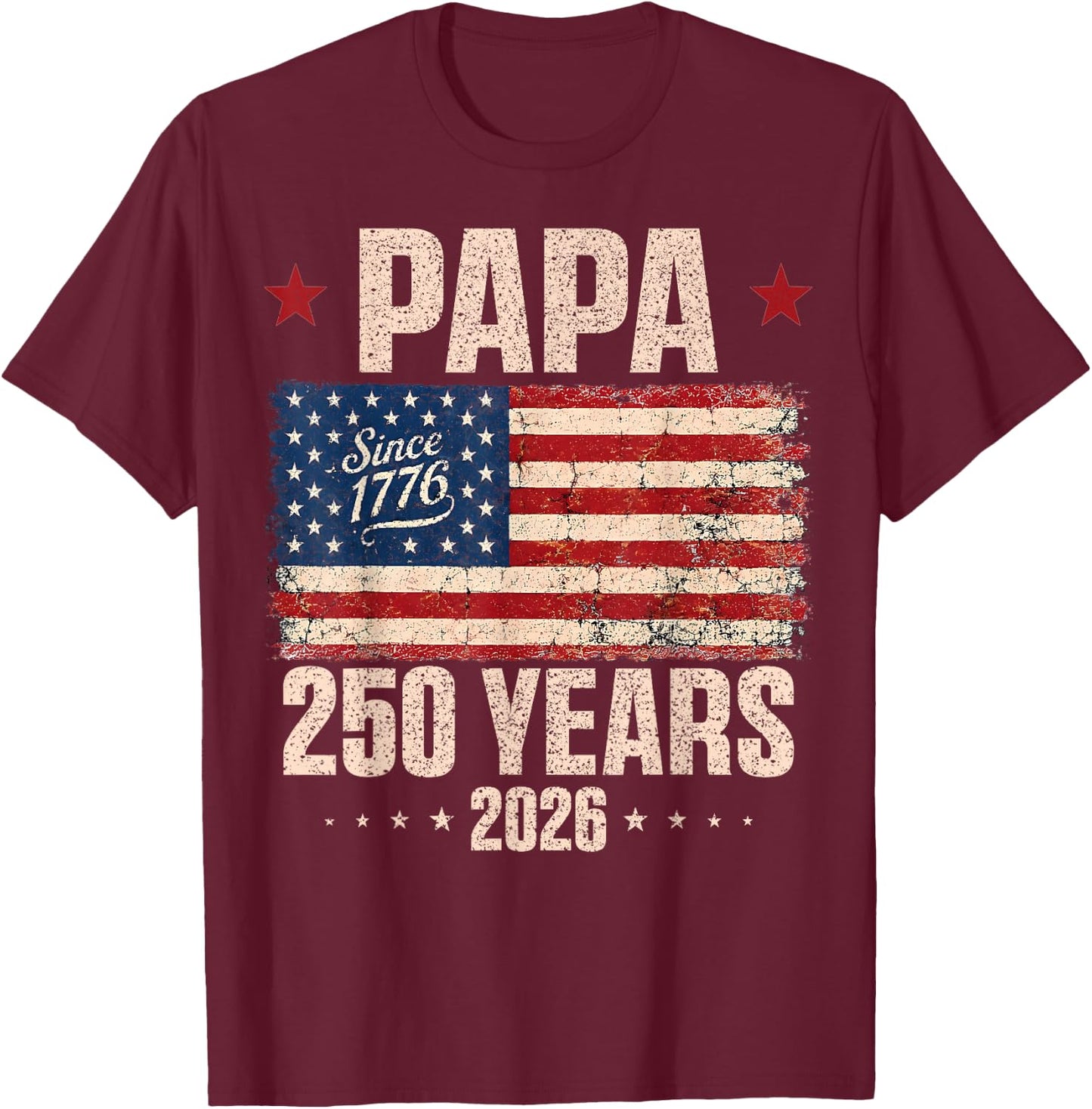 Fathers Day T-Shirt - T-Shirt | Maroon