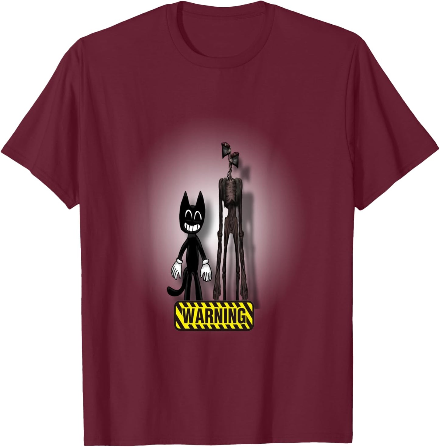 Siren head, Sirenhead we all love to escape from Siren head T-Shirt - T-Shirt | Maroon