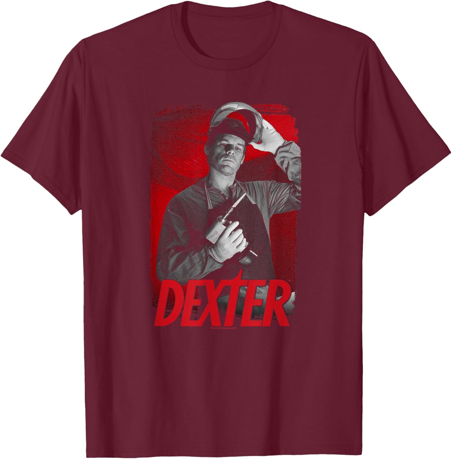 Dexter See Saw , black, s T-Shirt - T-Shirt | Maroon