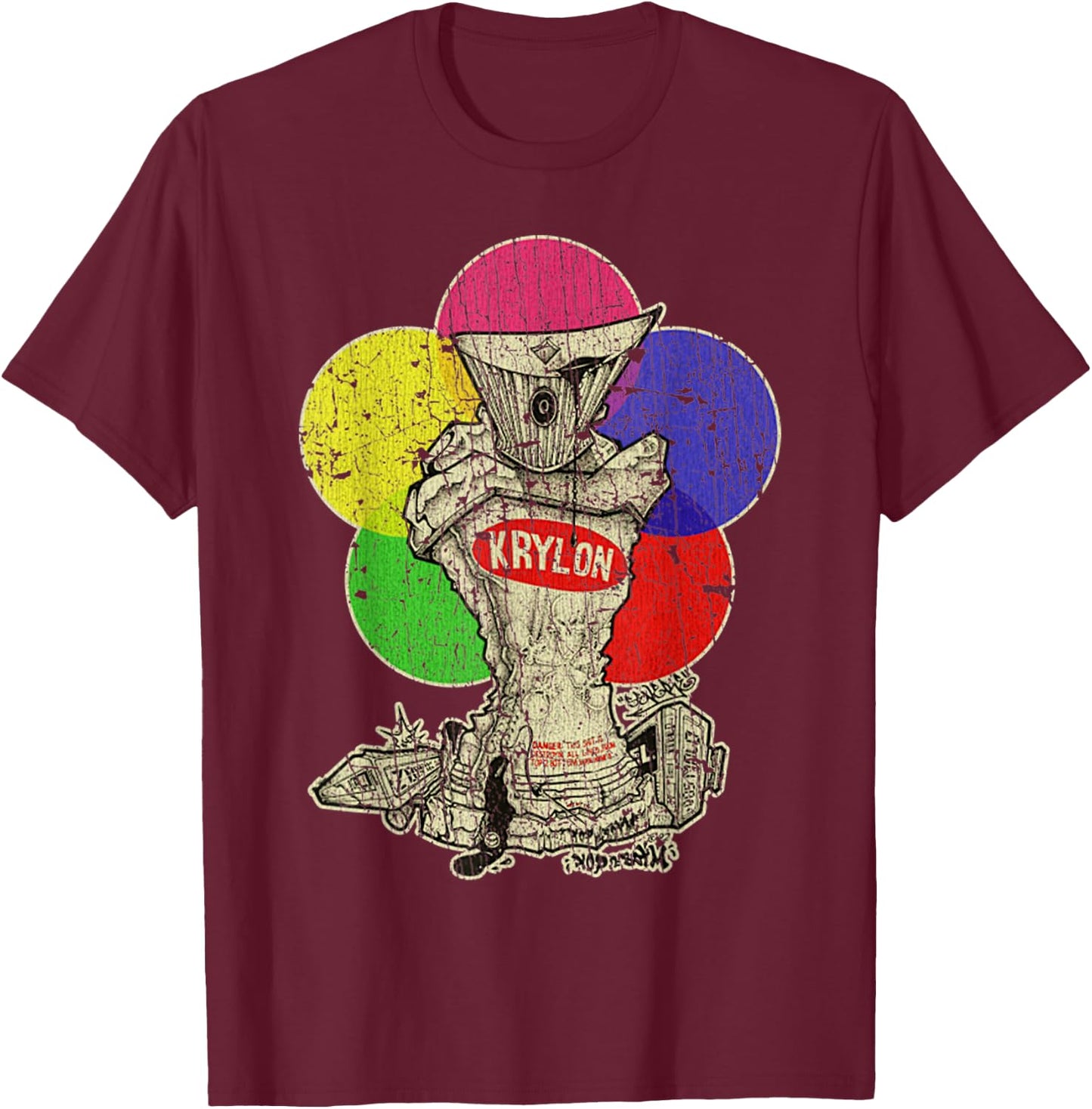 The Pillars of Urban T-Shirt - T-Shirt | Maroon