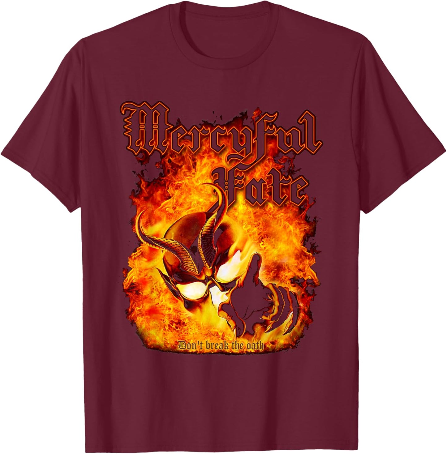 Don't Break The Oath , Black, S T-Shirt - T-Shirt | Maroon