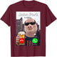Funny Beer Day John Pork is Calling Meme T-Shirt - T-Shirt | Maroon
