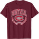 Montreal Canadiens Vintage Victory Royal Officially Licensed T-Shirt - T-Shirt | Maroon