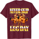 Triple T Never Skip Leg Day Bootleg Retro Y2K Brainrot Meme T-Shirt - T-Shirt | Maroon