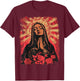 The Virgin Mary T-Shirt - T-Shirt | Maroon