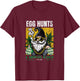 Stoned Easter Gnome With Joint 4/20 Marijuana Easter 420 Day T-Shirt - T-Shirt | Maroon
