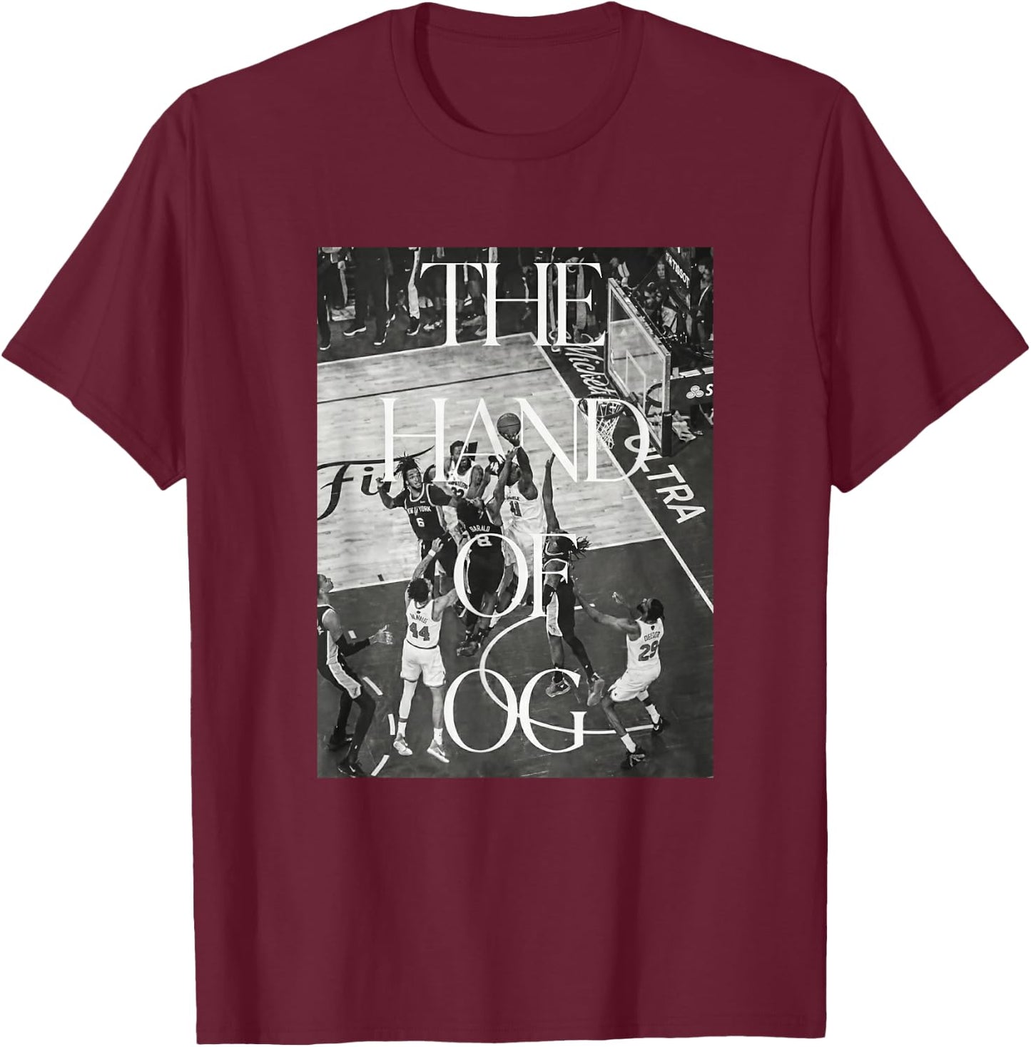 Anunoby Og T-Shirt - T-Shirt | Maroon