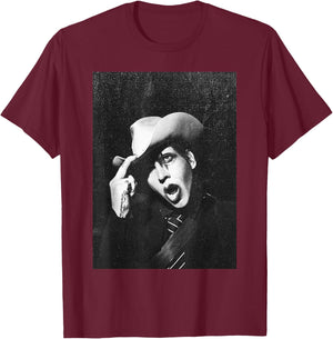 Marilyn Manson - Cowboy , black T-Shirt - T-Shirt | Maroon
