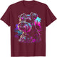 Miniature Schnauzer dog art Miniature Schnauzer T-Shirt - T-Shirt | Maroon