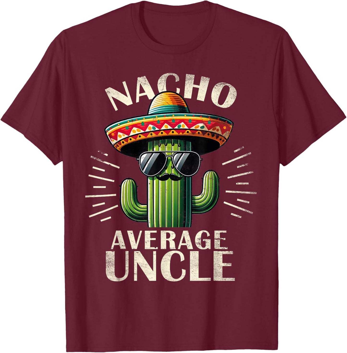 Uncle Funny Shirts Graphic Father Day Uncle Gifts T-Shirt - T-Shirt | Maroon