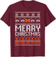 Massillon Tigers Logo Merry Christmas Ugly Sweater HS T-Shirt - T-Shirt | Maroon
