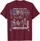 KISS - Freedom to Rock T-Shirt - T-Shirt | Maroon