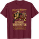 1776 Player of Millennium George Washington Funny Patriotic T-Shirt - T-Shirt | Maroon