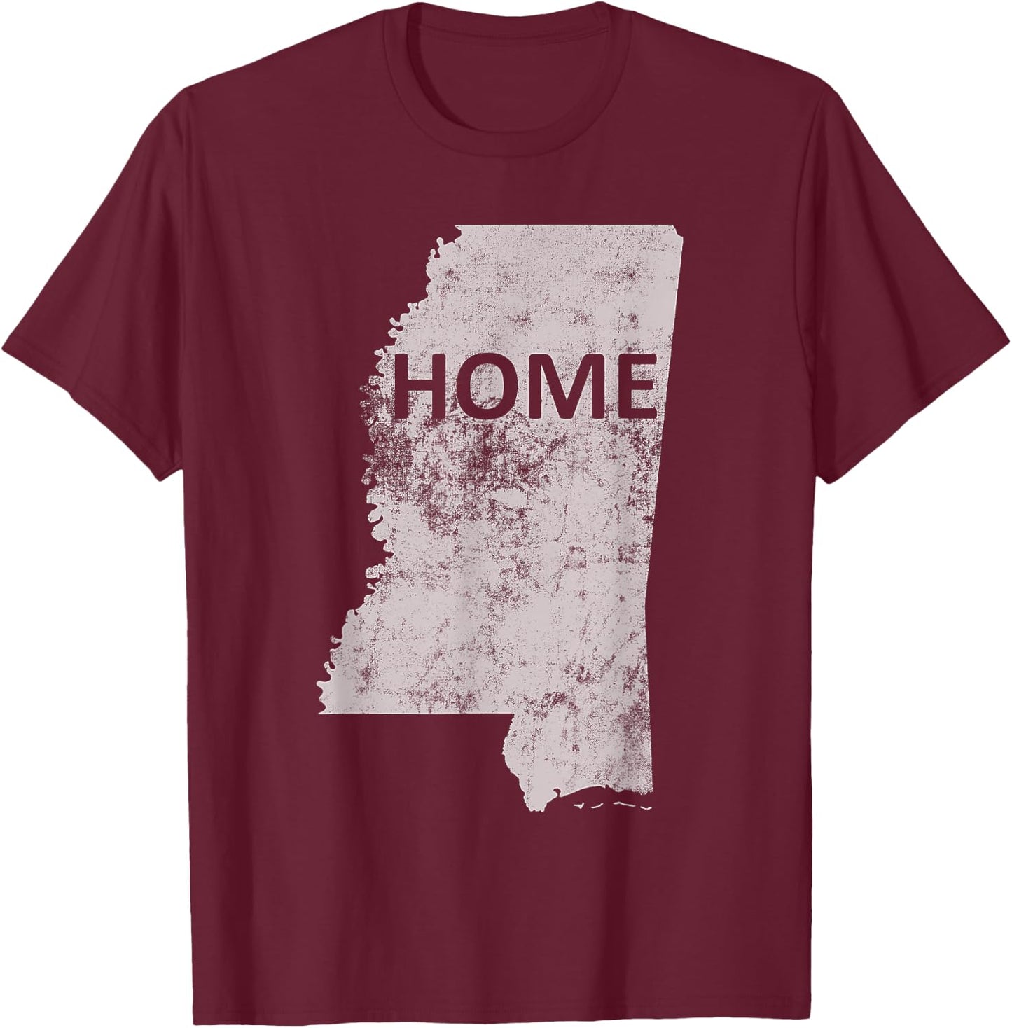 Home - Mississippi Light T-Shirt - T-Shirt | Maroon