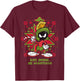 Marvin Martian Xmas Eat Dark T-Shirt - T-Shirt | Maroon