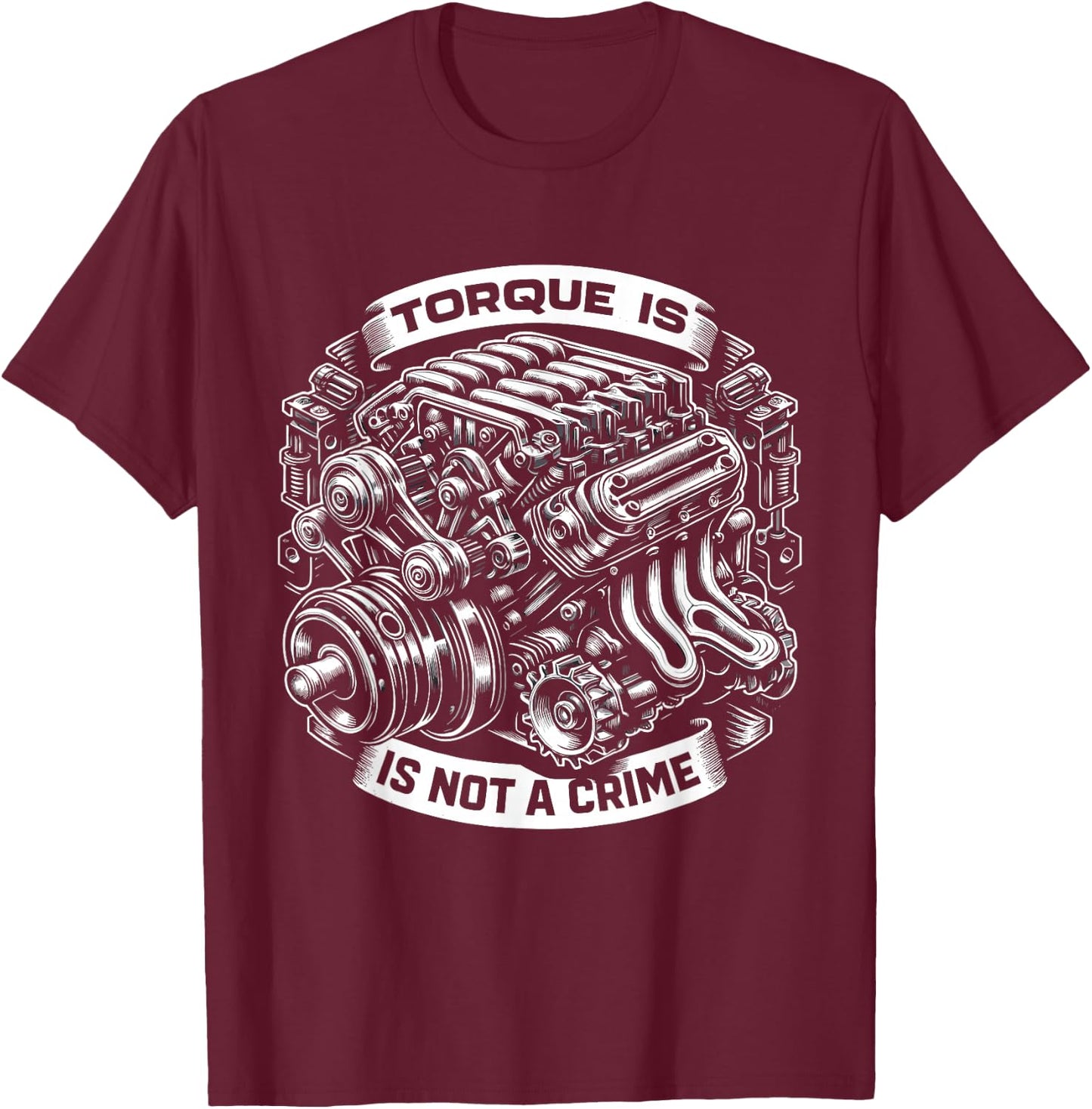Square Body Truck T-Shirt - T-Shirt | Maroon