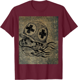 Combat Medic T-Shirt - T-Shirt | Maroon