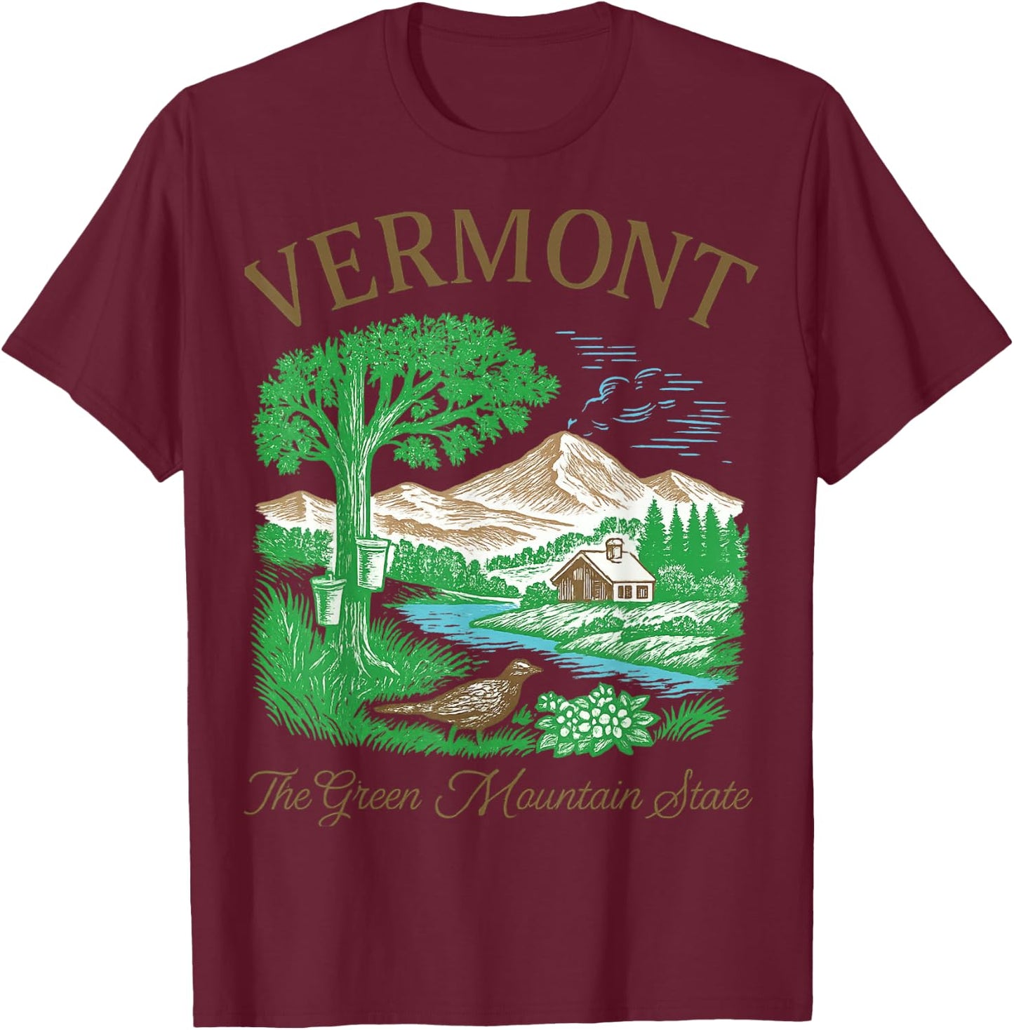 T-Shirt T-Shirt - T-Shirt | Maroon