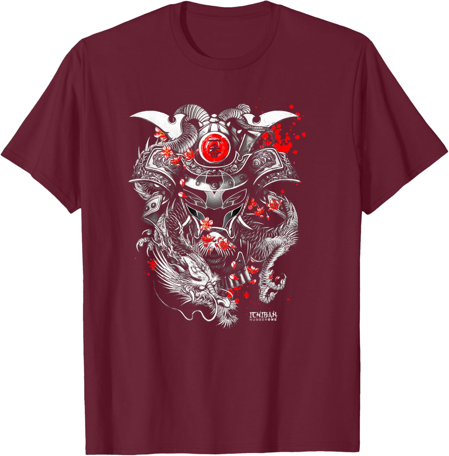 Ichiban Ronin T-Shirt - T-Shirt | Maroon