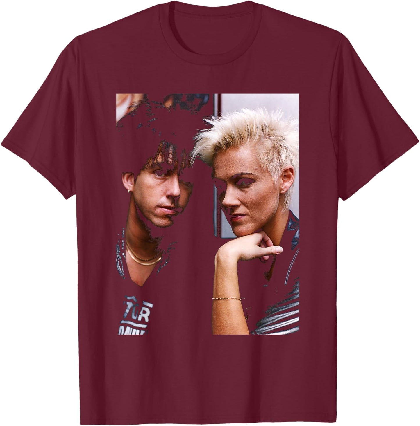 Roxette It Must Have Been Love Swedish Pop Duo 1990 T-Shirt - T-Shirt | Maroon