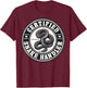 Certified Snake Handler I Snake T-Shirt - T-Shirt | Maroon