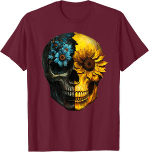1,2,3 Rock Music Style ist für Sie da T-Shirt - T-Shirt | Maroon