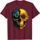 1,2,3 Rock Music Style ist für Sie da T-Shirt - T-Shirt | Maroon