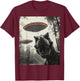 T Rex Dinosaur Selfie Alien UFO Men Women Boys Girls Kids T-Shirt - T-Shirt | Maroon