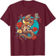 Year of the Snake 2025 Chinese New Year T-Shirt - T-Shirt | Maroon