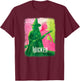 Wicked Elphaba & Glinda Tonal , black T-Shirt - T-Shirt | Maroon