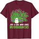 Costasiella kuroshimae leaf sheep Nudibranchs Nudibranch T-Shirt - T-Shirt | Maroon