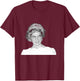 HRH Princess Diana Royal Family America Visit 1985 T-Shirt - T-Shirt | Maroon