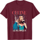 Official Celine Dion My Heart Will Go On T-Shirt - T-Shirt | Maroon