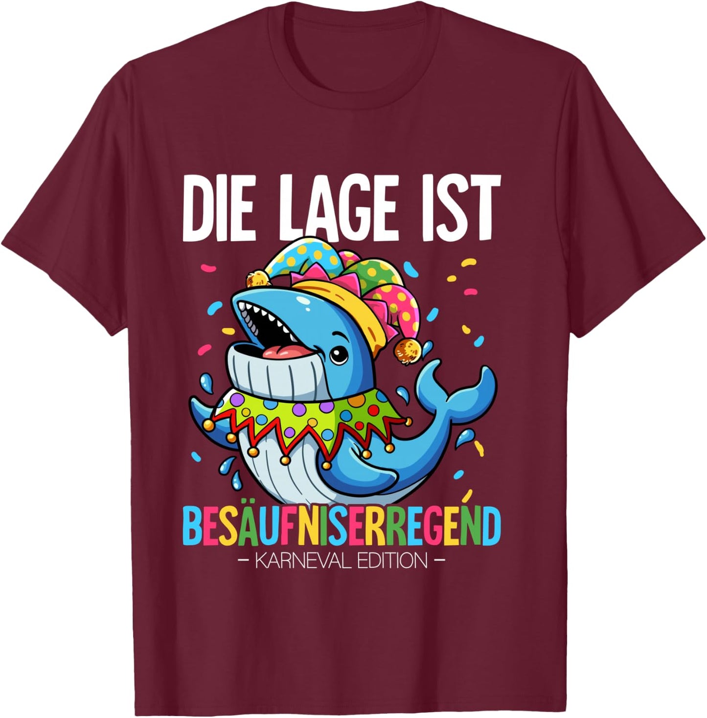Cologne Carnival Shirt T-Shirt - T-Shirt | Maroon